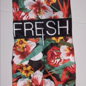 Hawaiian patterned socks